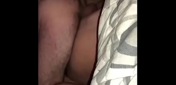  Guy Dominates Female With A Extra Hard Cock Pounding Making Her Bounce Up & Down On The Matress